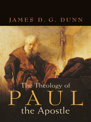 cover image of The Theology of Paul the Apostle